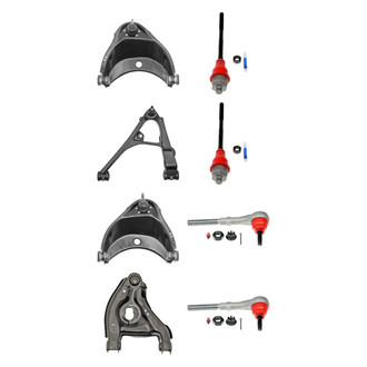 Dorman® - OE Solutions™ Front Lower and Upper Control Arm with Ball Joint and Tie Rod End Kit