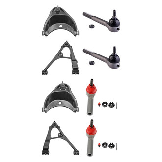 Dorman® - OE Solutions™ Front Lower and Upper Control Arm with Ball Joint and Tie Rod End Kit