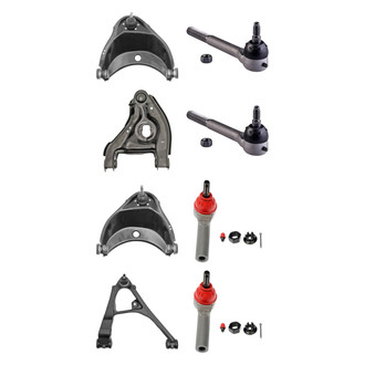 Dorman® - OE Solutions™ Front Lower and Upper Control Arm with Ball Joint and Tie Rod End Kit