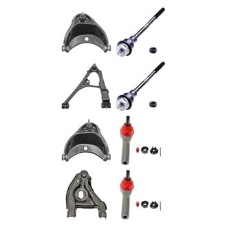 Dorman® - OE Solutions™ Front Lower and Upper Control Arm with Ball Joint and Tie Rod End Kit