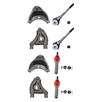 Dorman® - OE Solutions™ Front Lower and Upper Control Arm with Ball Joint and Tie Rod End Kit