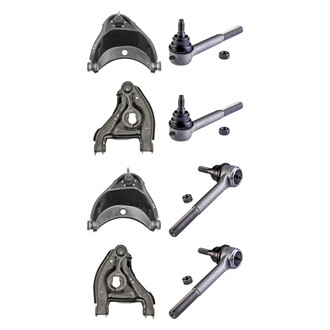 Dorman® - OE Solutions™ Front Lower and Upper Control Arm with Ball Joint and Tie Rod End Kit