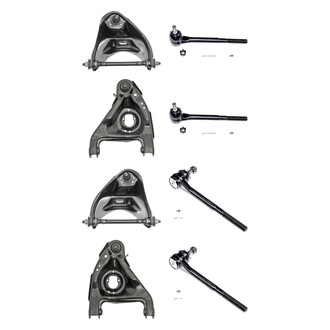 Dorman® - OE Solutions™ Front Lower and Upper Control Arm with Ball Joint and Tie Rod End Kit