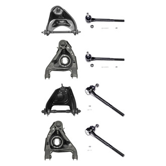Dorman® - OE Solutions™ Front Lower and Upper Control Arm with Ball Joint and Tie Rod End Kit