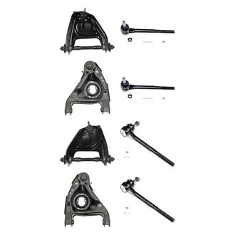 Dorman® - OE Solutions™ Front Lower and Upper Control Arm with Ball Joint and Tie Rod End Kit