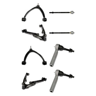 Dorman® - OE Solutions™ Front Lower and Upper Control Arm with Ball Joint and Tie Rod End Kit