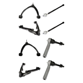 Dorman® - OE Solutions™ Front Lower and Upper Control Arm with Ball Joint and Tie Rod End Kit