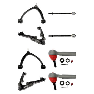Dorman® - OE Solutions™ Front Lower and Upper Control Arm with Ball Joint and Tie Rod End Kit