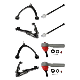 Dorman® - OE Solutions™ Front Lower and Upper Control Arm with Ball Joint and Tie Rod End Kit