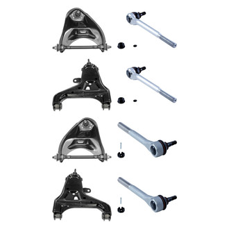Dorman® - OE Solutions™ Front Lower and Upper Control Arm with Ball Joint and Tie Rod End Kit