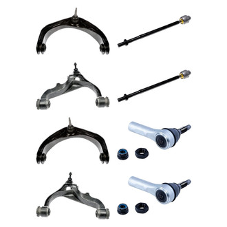 Dorman® - OE Solutions™ Front Lower and Upper Control Arm with Ball Joint and Tie Rod End Kit