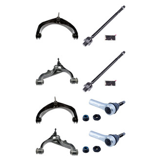 Dorman® - OE Solutions™ Front Lower and Upper Control Arm with Ball Joint and Tie Rod End Kit