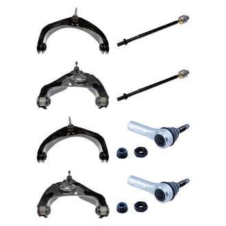 Dorman® - OE Solutions™ Front Lower and Upper Control Arm with Ball Joint and Tie Rod End Kit