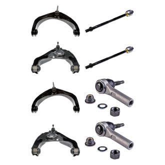 Dorman® - OE Solutions™ Front Lower and Upper Control Arm with Ball Joint and Tie Rod End Kit