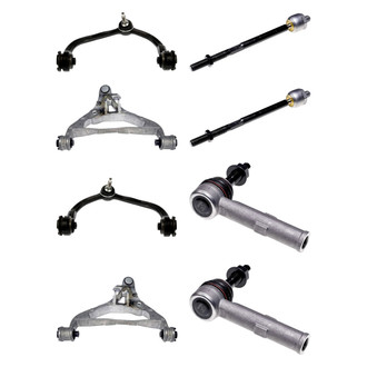 Dorman® - OE Solutions™ Front Lower and Upper Control Arm with Ball Joint and Tie Rod End Kit