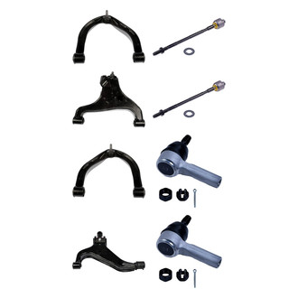 Dorman® - OE Solutions™ Front Lower and Upper Control Arm with Ball Joint and Tie Rod End Kit