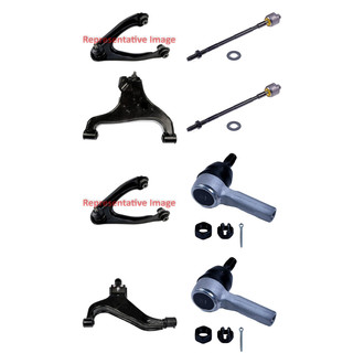 Dorman® - OE Solutions™ Front Lower and Upper Control Arm with Ball Joint and Tie Rod End Kit