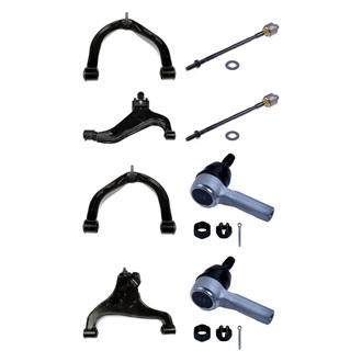 Dorman® - OE Solutions™ Front Lower and Upper Control Arm with Ball Joint and Tie Rod End Kit