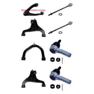 Dorman® - OE Solutions™ Front Lower and Upper Control Arm with Ball Joint and Tie Rod End Kit