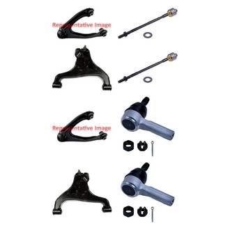 Dorman® - OE Solutions™ Front Lower and Upper Control Arm with Ball Joint and Tie Rod End Kit