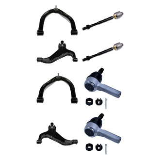 Dorman® - OE Solutions™ Front Lower and Upper Control Arm with Ball Joint and Tie Rod End Kit
