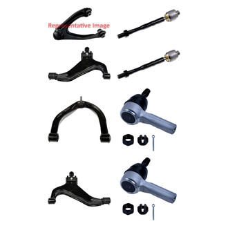 Dorman® - OE Solutions™ Front Lower and Upper Control Arm with Ball Joint and Tie Rod End Kit