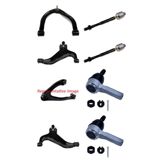 Dorman® - OE Solutions™ Front Lower and Upper Control Arm with Ball Joint and Tie Rod End Kit