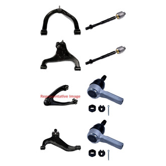 Dorman® - OE Solutions™ Front Lower and Upper Control Arm with Ball Joint and Tie Rod End Kit