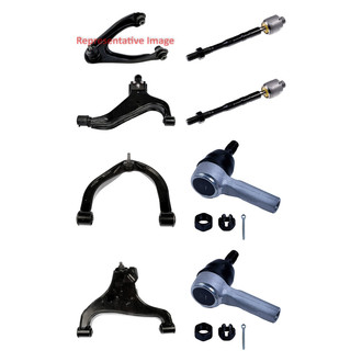 Dorman® - OE Solutions™ Front Lower and Upper Control Arm with Ball Joint and Tie Rod End Kit