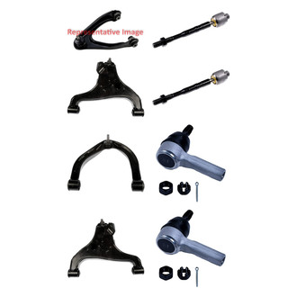 Dorman® - OE Solutions™ Front Lower and Upper Control Arm with Ball Joint and Tie Rod End Kit