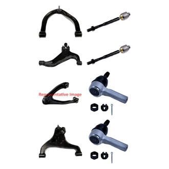 Dorman® - OE Solutions™ Front Lower and Upper Control Arm with Ball Joint and Tie Rod End Kit
