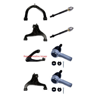 Dorman® - OE Solutions™ Front Lower and Upper Control Arm with Ball Joint and Tie Rod End Kit