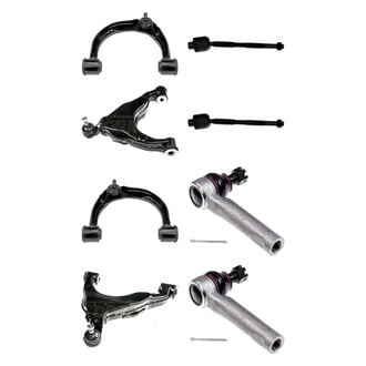 Dorman® - OE Solutions™ Front Lower and Upper Control Arm with Ball Joint and Tie Rod End Kit