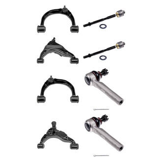 Dorman® - OE Solutions™ Front Lower and Upper Control Arm with Ball Joint and Tie Rod End Kit