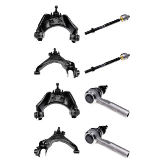 Dorman® - OE Solutions™ Front Lower and Upper Control Arm with Ball Joint and Tie Rod End Kit