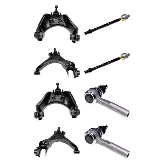 Dorman® - OE Solutions™ Front Lower and Upper Control Arm with Ball Joint and Tie Rod End Kit