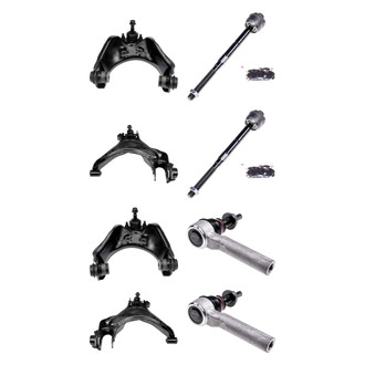 Dorman® - OE Solutions™ Front Lower and Upper Control Arm with Ball Joint and Tie Rod End Kit