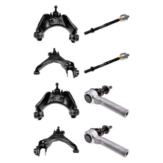 Dorman® - OE Solutions™ Front Lower and Upper Control Arm with Ball Joint and Tie Rod End Kit