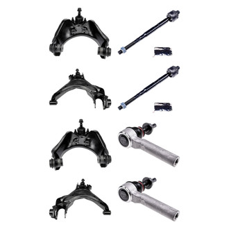 Dorman® - OE Solutions™ Front Lower and Upper Control Arm with Ball Joint and Tie Rod End Kit