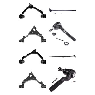 Dorman® - OE Solutions™ Front Lower and Upper Control Arm with Ball Joint and Tie Rod End Kit