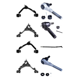 Dorman® - OE Solutions™ Front Lower and Upper Control Arm with Ball Joint and Tie Rod End Kit