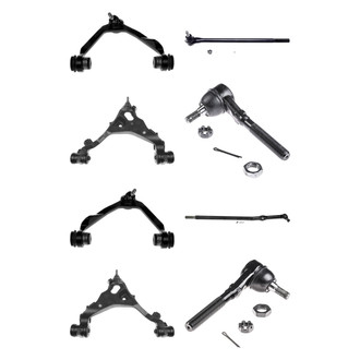 Dorman® - OE Solutions™ Front Lower and Upper Control Arm with Ball Joint and Tie Rod End Kit
