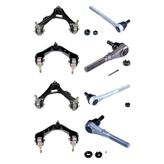 Dorman® - OE Solutions™ Front Lower and Upper Control Arm with Ball Joint and Tie Rod End Kit