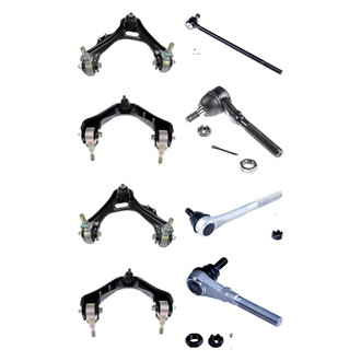 Dorman® - OE Solutions™ Front Lower and Upper Control Arm with Ball Joint and Tie Rod End Kit