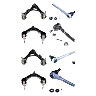 Dorman® - OE Solutions™ Front Lower and Upper Control Arm with Ball Joint and Tie Rod End Kit