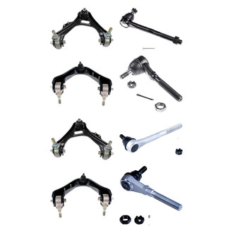 Dorman® - OE Solutions™ Front Lower and Upper Control Arm with Ball Joint and Tie Rod End Kit