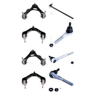 Dorman® - OE Solutions™ Front Lower and Upper Control Arm with Ball Joint and Tie Rod End Kit