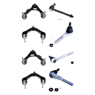 Dorman® - OE Solutions™ Front Lower and Upper Control Arm with Ball Joint and Tie Rod End Kit
