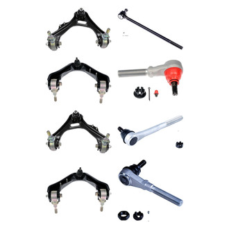 Dorman® - OE Solutions™ Front Lower and Upper Control Arm with Ball Joint and Tie Rod End Kit