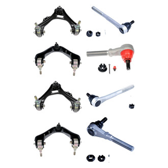 Dorman® - OE Solutions™ Front Lower and Upper Control Arm with Ball Joint and Tie Rod End Kit